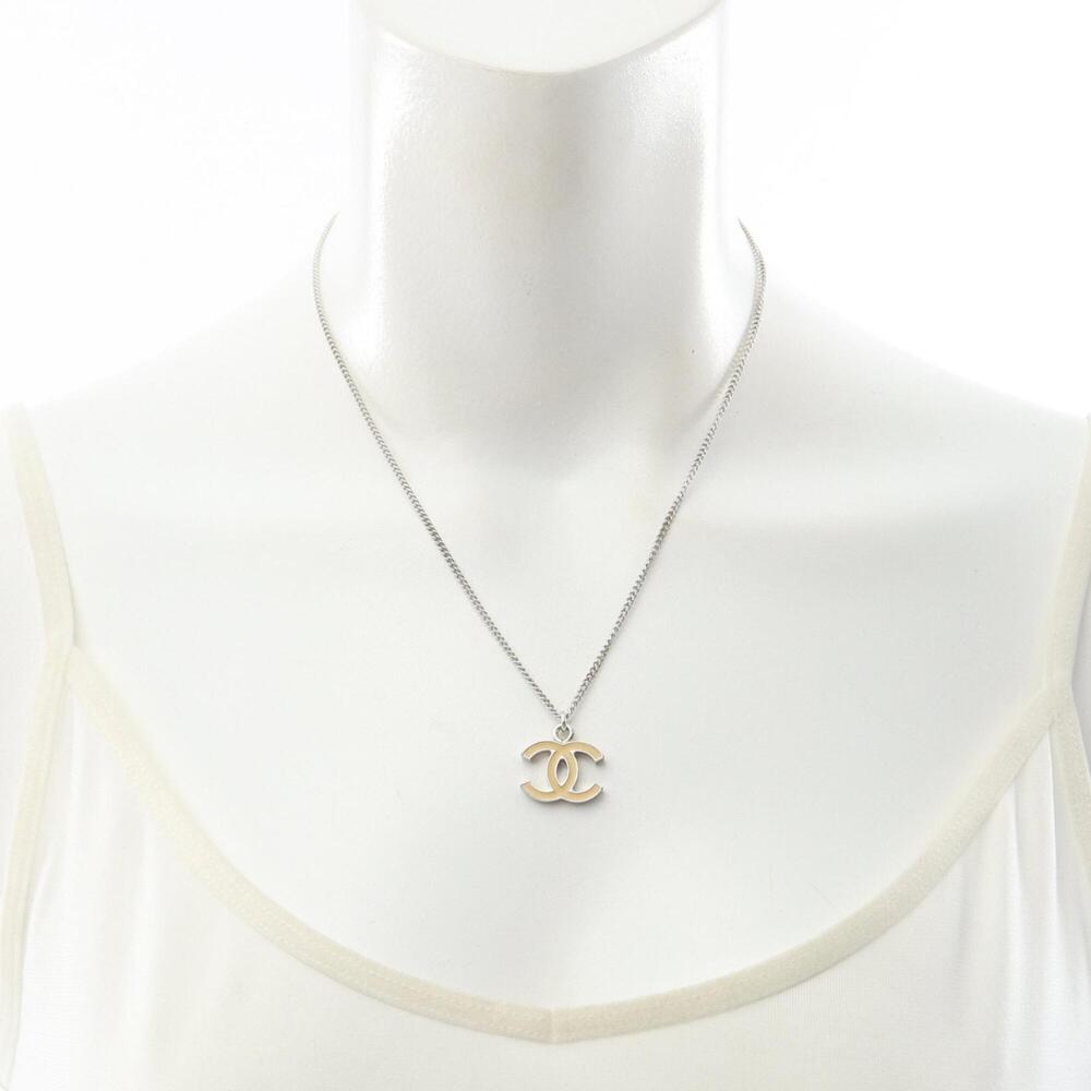CHANEL Cream Logo Necklace - Picture 5 of 5